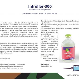 Introflor-300 Florfenicol 30% injection